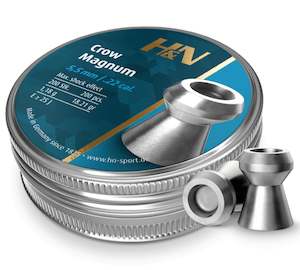 Ammunition Pellets: .22 H&N Crow Magnum Pellets
