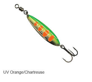 Shimano Lures: Shimano Senkou Spoon Orange/Chartreuse