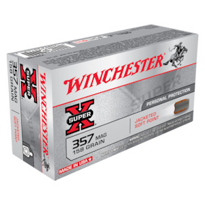Winchester SuperX 357 Magnum158gr JSP