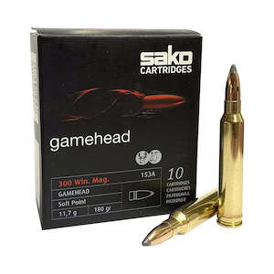 Ammunition Centrefire 1: Sako Gamehead .300WM 180gr (10)