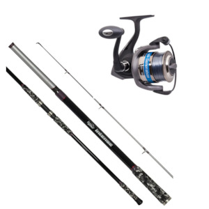 Rods Reels 1: JW Rampage 600 Reel/Intense 8'3" 3pce Rod