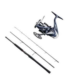 Rods Reels 1: Miravel 2500HG Reel/Backbone 7'6" 3/5kg 2pce Rod