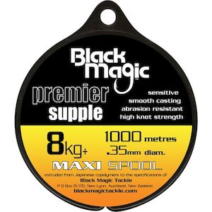 Fishing Line Braid 1: Black Magic Premier Supple Monofilament