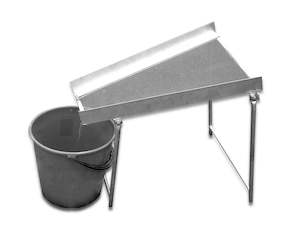 Whitebaiting 1: Netting Supplies Whitebait Cleaning Board