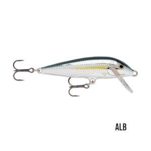 Bibbed Lures: Rapala Countdown Sinking CD-5 ALB Bleak