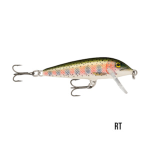 Bibbed Lures: Rapala Countdown Sinking CD-5 Rainbow Trout