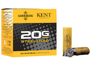 Gamebird Ammunition: Gamebore Kent Steel 20G 2.75" 24gr Slab