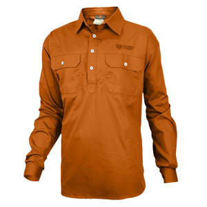 S/Creek Done & Dusted Shirt Rust SzM