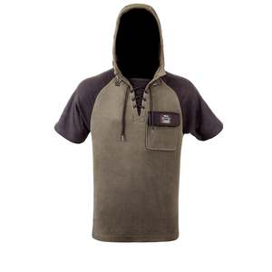 Hunters Element Whakarapu Hoodie Short Sleeve Black