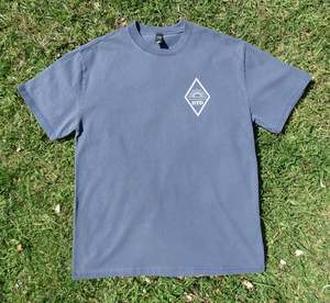 Men's Faded Heavy Tee | Indigo