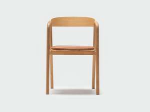 Inlay upholstered dining chair
