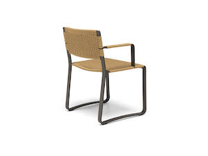 Vincent Van Duysen: Green point dining chair with arms