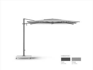 Jardinico: LUX 301 3m Umbrella + Base - Clearance item
