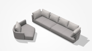 Cleo Modular 3 pce Sofa - Clearance item