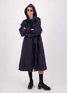 Coats Made To Order: Strange Weather Mac - Coated Nylon