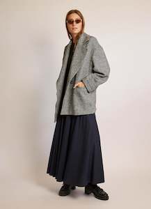 Already There Jacket - Wool Speckle Coating