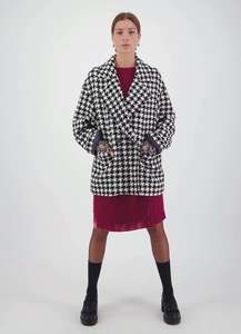 New Arrivals: Already There Jacket - Houndstooth Tweed