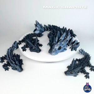 Magic Dragons: Magic Graphite - 3D Printed Dragons