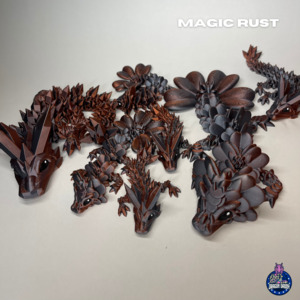 Magic Dragons: Magic Rust - 3D Printed Dragons