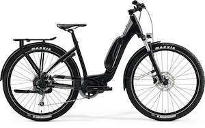 E Bikes: MERIDA ESPRESSO CC 400SE EQ SM(43) SILK BLK(TITAN/DK.SLV)_EP600