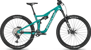 Mountain Bikes: Focus F23 JAM 8.9 Bluegreen