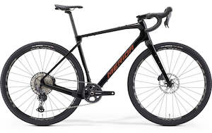 Gravel Bikes: MERIDA SILEX 7000 - BLACK (BRONZE/GOLD)