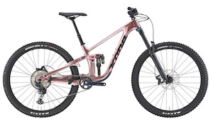 Full Suspension Mountain Bikes: KONA PROCESS X CR Gloss Metallic Dusty Rose w/ Chocolate & Bronze Decals