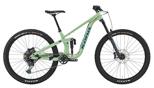Full Suspension Mountain Bikes: KONA PROCESS 153 DL GREEN