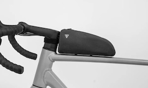 Bags: Topeak Bikepacking Toploader Dry Bag 1L Top Tube Mount Bag Black