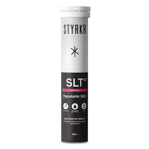 Styrkr Electrolyte SLT07 Hypotonic 500 Mild Berry Quad-Blend Effervescent Tablets