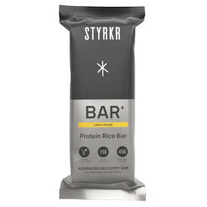 Food Nutrition: Styrkr Recovery Bar BAR+ Lemon Drizzle