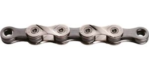 CHAIN KMC X9 9SPD 1/2" x 11/128" SILVER/GREY 116 LINKS