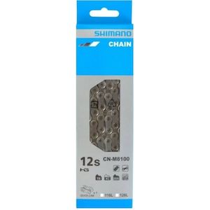 Chains Parts: CN-M8100 CHAIN 12-SPEED XT W/ QUICK LINK