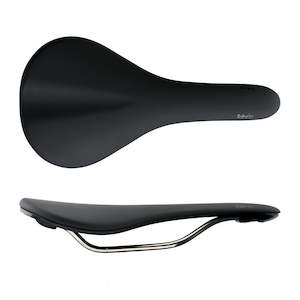 Saddles Seatposts: Fabric Scoop Elite Flat Nylon Base with Cromoly Rails Black