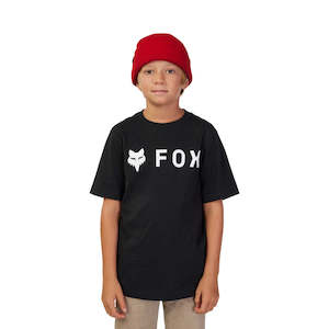 Fox: FOX YOUTH ABSOLUTE SS TEE [BLACK]