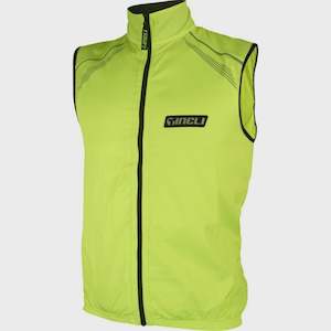 TINELI VEST FLU-YELLOW SOLID-BACK 2XL