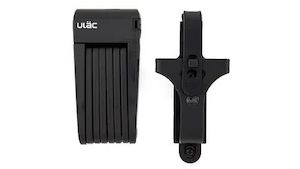 ULAC Lock Type-X Folding Hardened Steel Key 6mm x 70cm Black