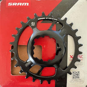 TRUV CHAINRING 28T X-SYNC STL 28T DM 6MM OFFSET