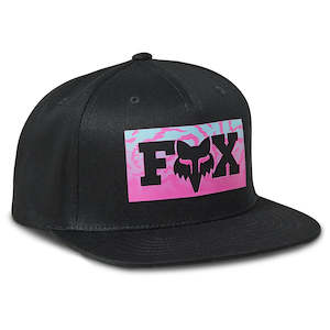 FOX NUKLR SNAPBACK HAT [BLACK] OS