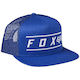 Fox Pinnacle Mesh Snapback Hat [royal Blue] Os