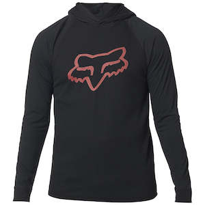 Wc24 Fox: FOX SUBZCRIBE HOODED LS KNIT [BLACK]