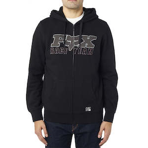 Wc24 Fox: FOX RACE TEAM SHERPA ZIP HOOD [BLACK/BLACK]