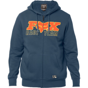 FOX RACE TEAM SHERPA ZIP HOOD [NAVY]