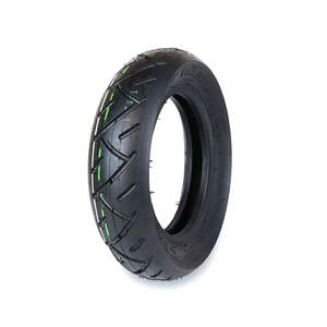 Tyres Tubes: TYRE 10 x 2.50 (60/80-6) SCOOTER SLICK BLACK C9336