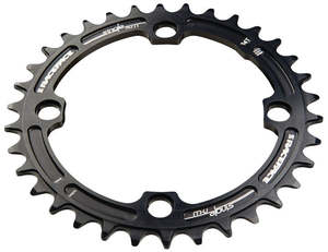 RF CHAINRING SINGLE NARROW WIDE 104BCD BLK
