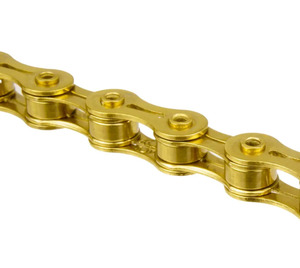 Chains Parts: YBN Chain 1 Speed SLA410-TI Gold 116L