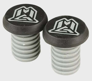 Scooter Parts: MADD GEAR BAR ENDS BLACK
