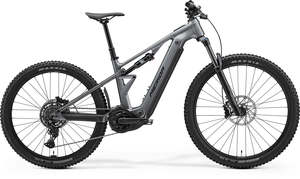 E Bikes: Merida ETMO 400 PRO - GUNMETAL GREY(BLACK)