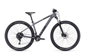 Hardtail: CUBE Aim EX Grey n Red XS/KIDS