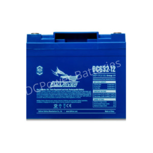 Batteries: Fullriver DCG32-12 GEL Deep Cycle Battery